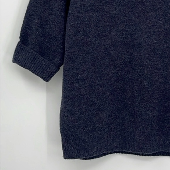 Ellen Tracy Wool Blend Purple Sweater - Picture 2 of 3